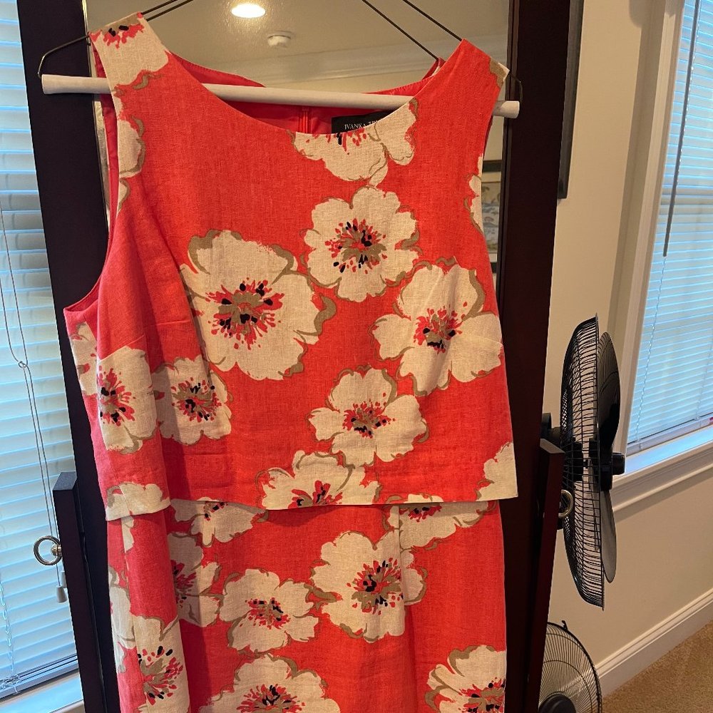 Ivanka Trump peplum dress